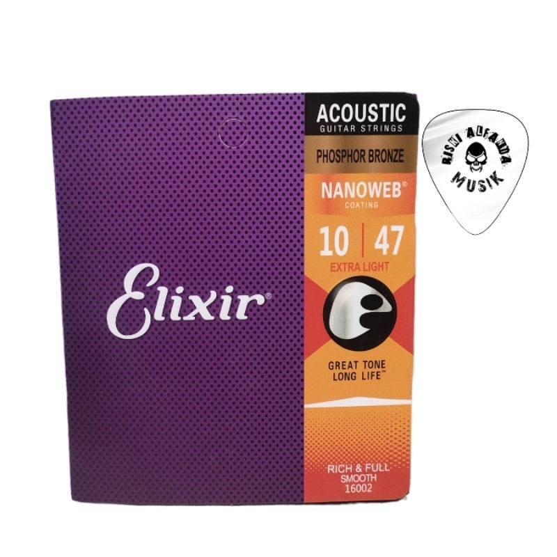 SENAR GITAR ELIXIR AKUSTIK 010