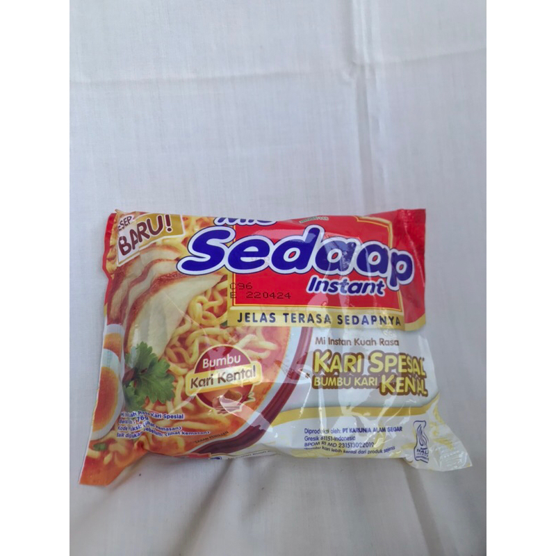 

Mie Sedap Kuah rasa Kari spesial