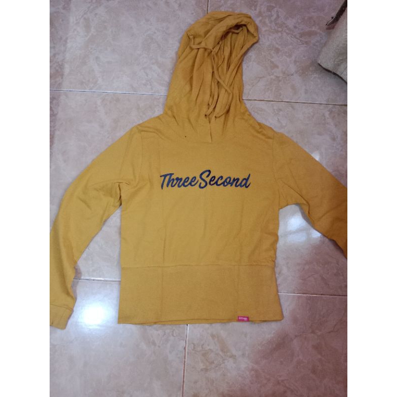 preloved hoodie anak perempuan merk 3 second