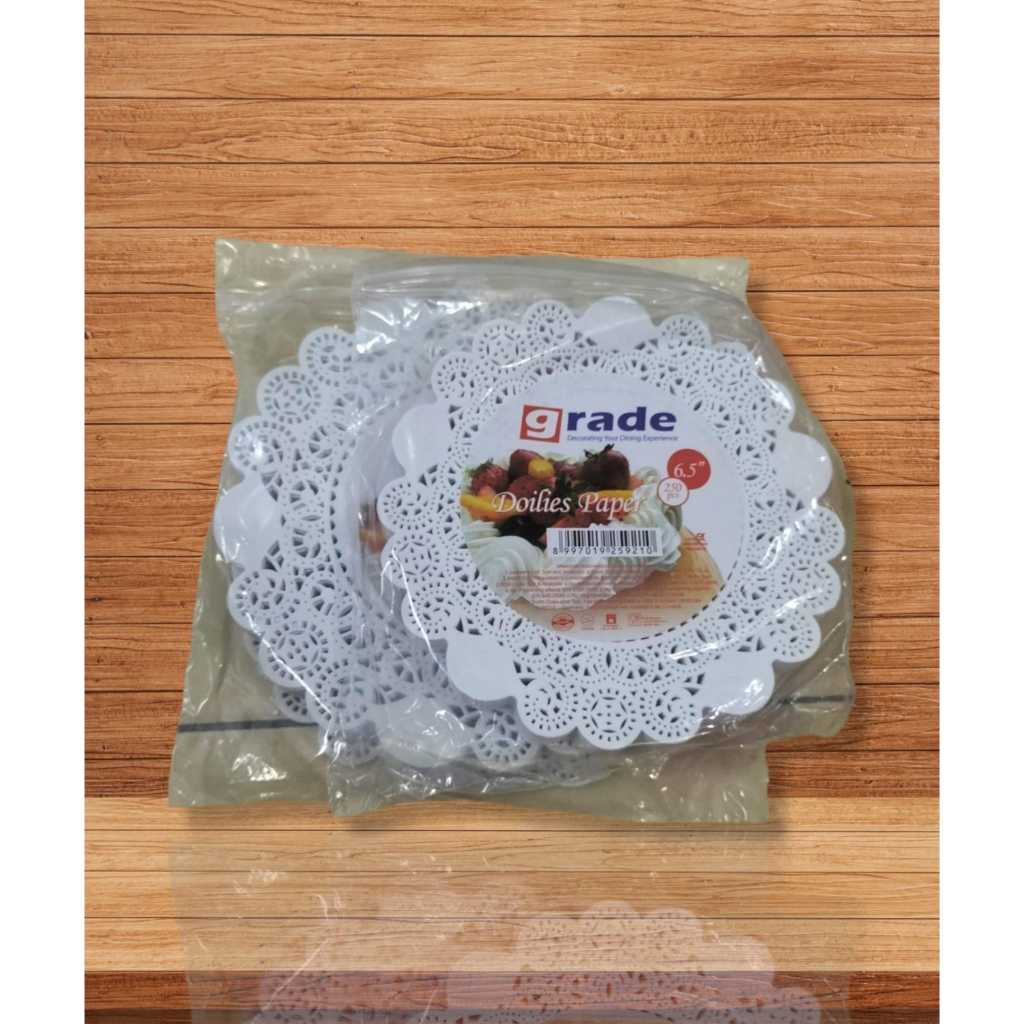 GRADE DOILIES PAPER/KERTAS DOLLIES PAPER 7,5 inc/DOYLEYS PAPER 6,5 inc