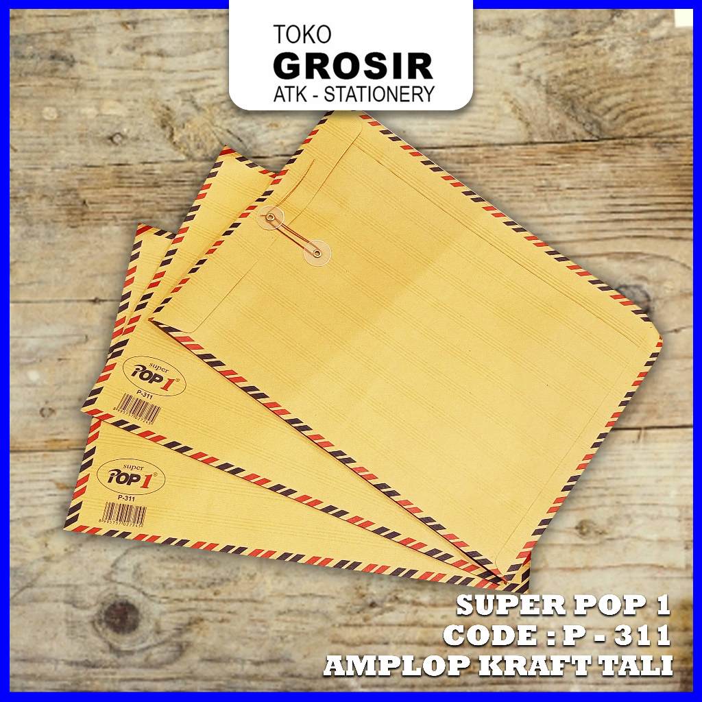 

Amplop Kraft Tali Super Pop 1 - 311