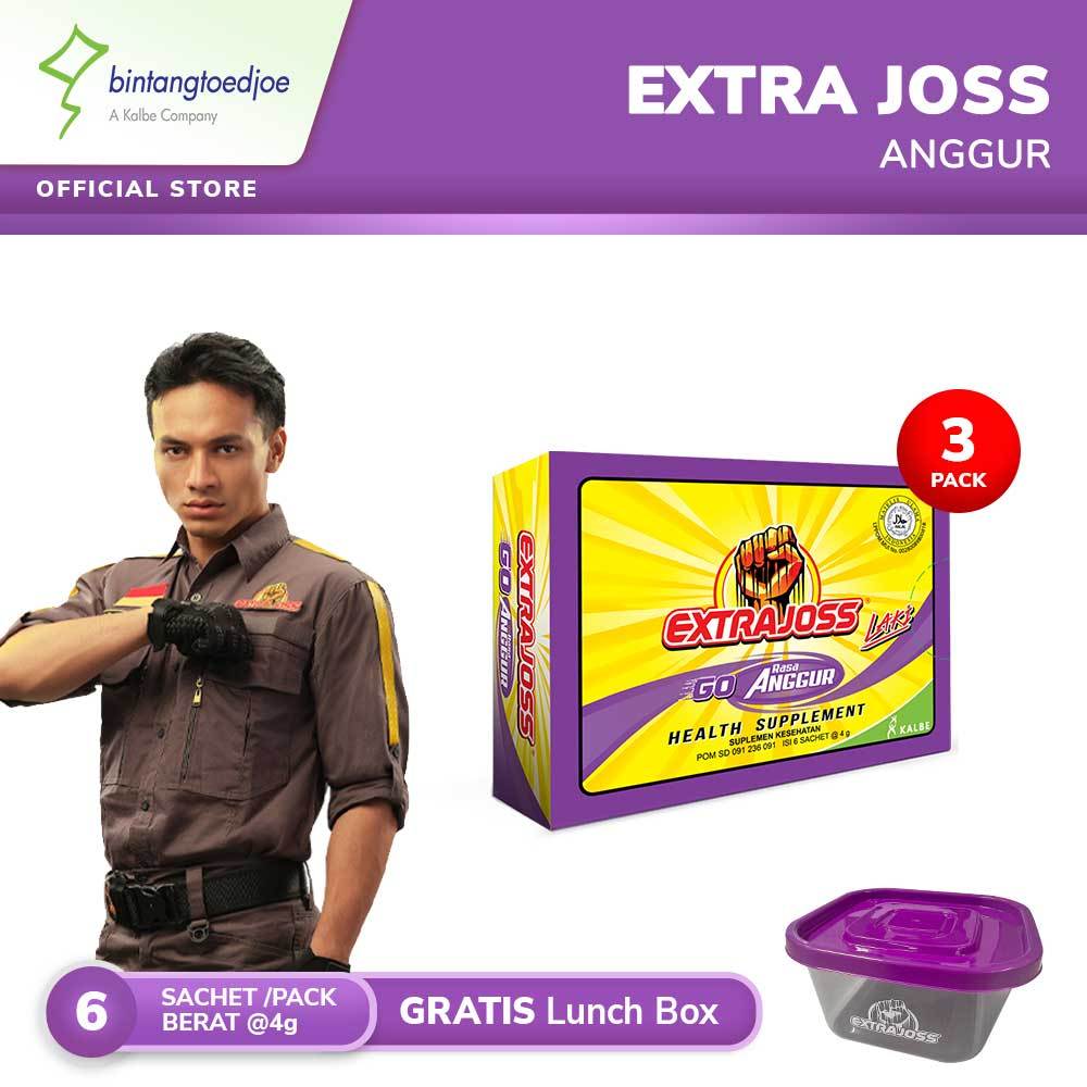 

Extra Joss Laki Anggur 3 Pack (18 Sachet)