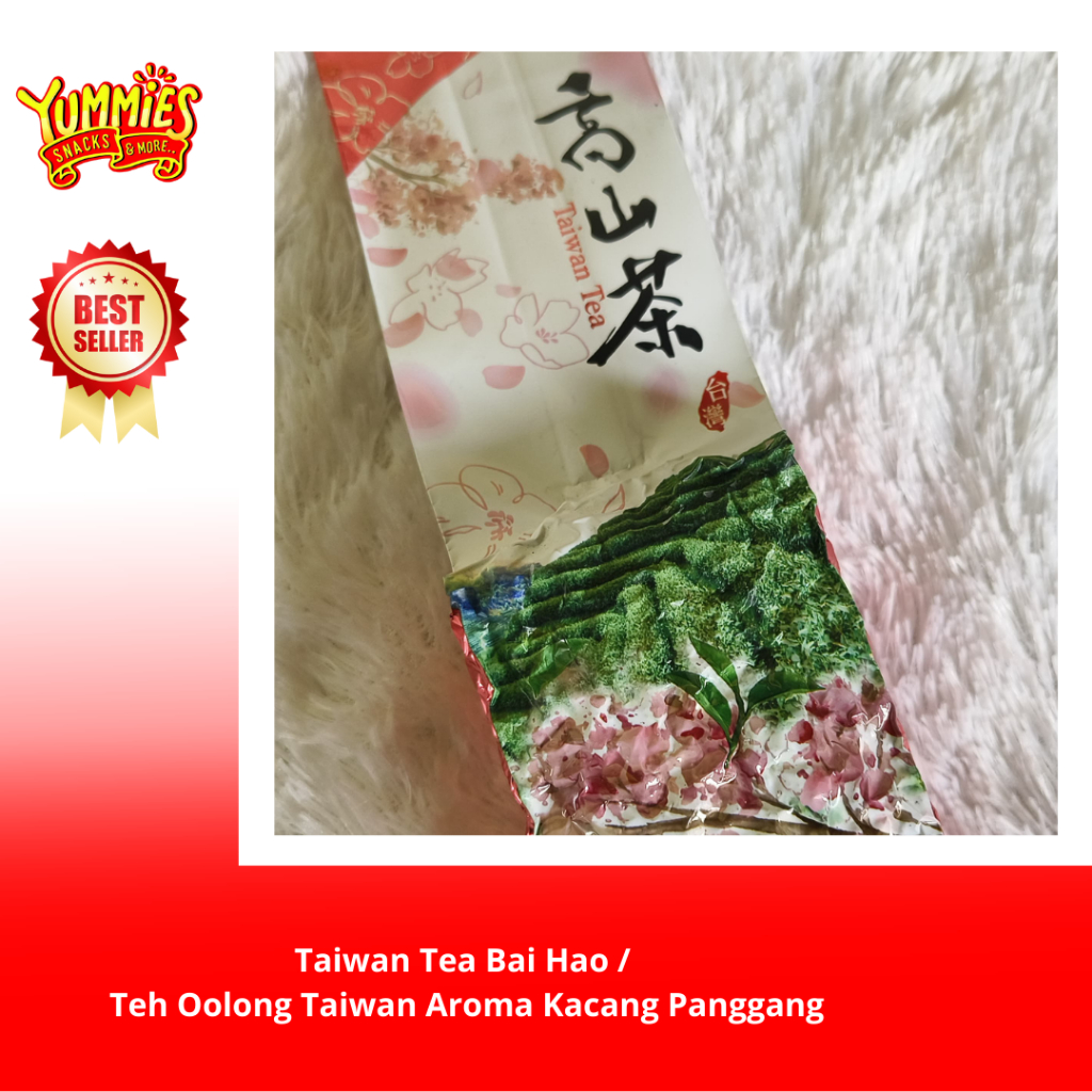

Taiwan Tea Bai Hao / Teh Oolong Taiwan Aroma Kacang Panggang & Buah Muscatel