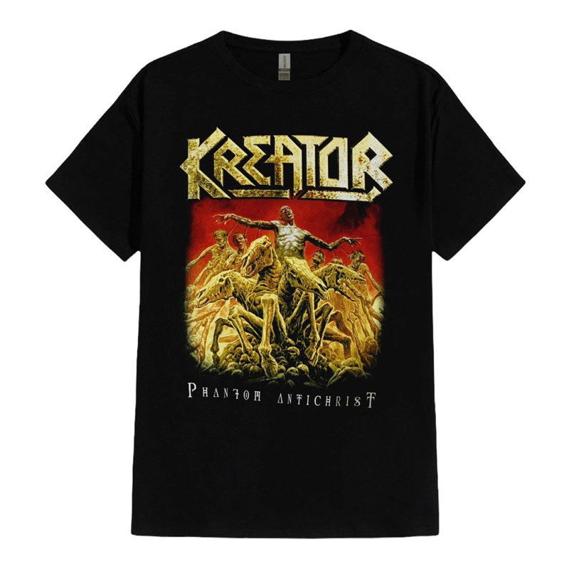 T-SHIRT / KAOS BAND OFFICIAL KREATOR - PHANTOM ANTICHRIST