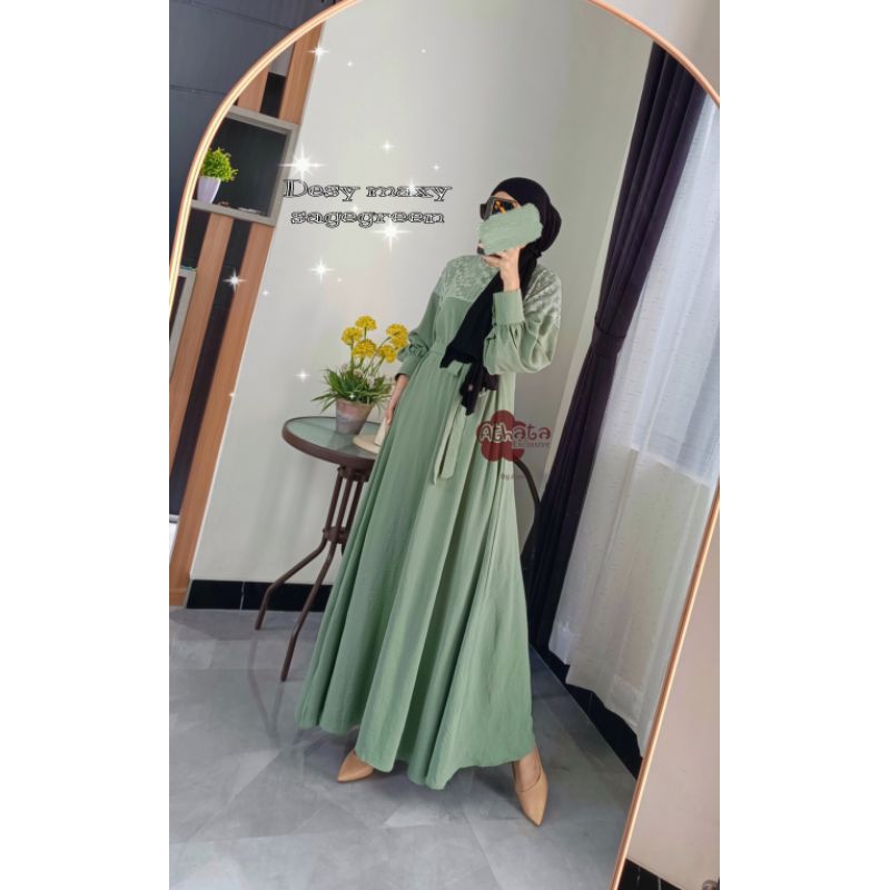 DESY MAXY || ORY ATHATA BY DZEE || MODEL TERBARU  DZEE ORIGINAL | GAMIS POLOS  | FASHION WANITA | AT
