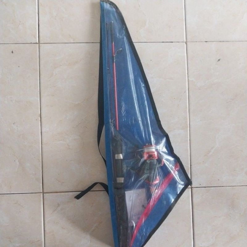 joran pancing set reel sambung 2