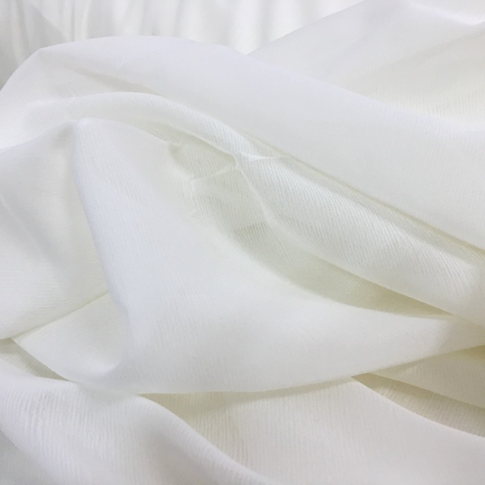 Kain gorden transparan Vitrase Voile Foil Sable Turki Premium jaring transparan - Kain Voile Meteran