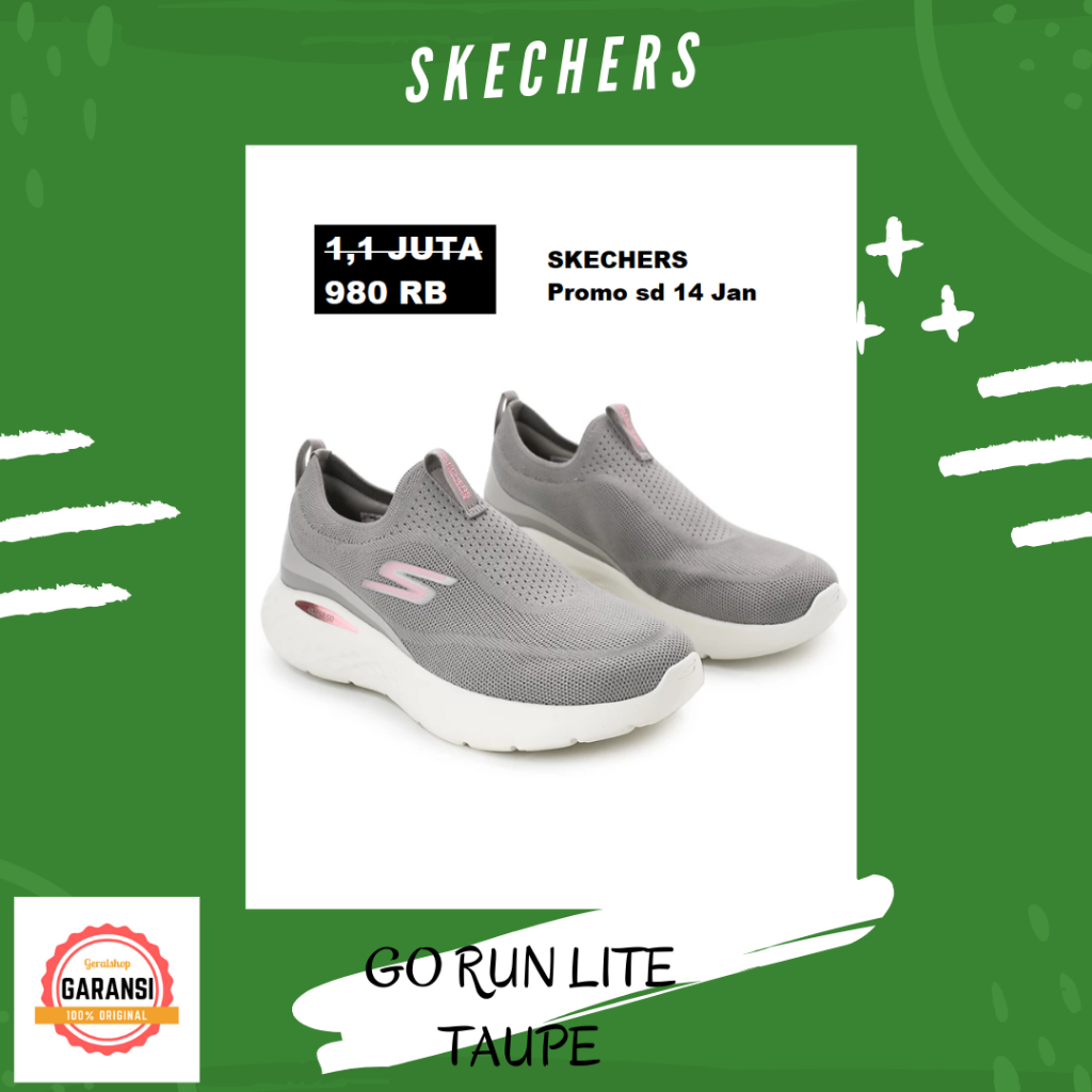 Sepatu skechers Wanita women sale original 100% seri GO RUN