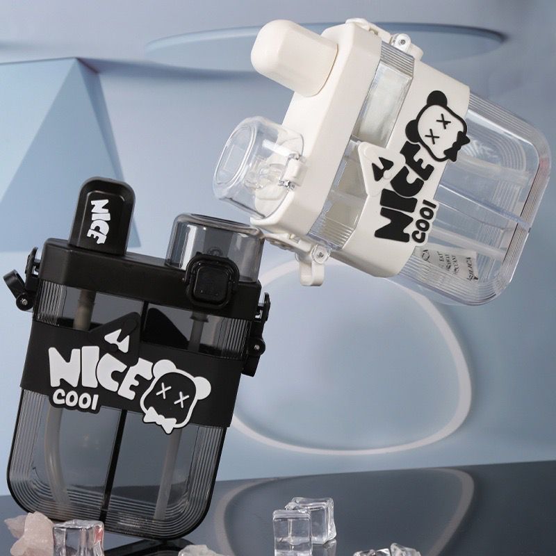 BOTOL 2 SISI TERBARU HX-377 / BOTOL ANAK 600ML / FREE TALI PANJANG