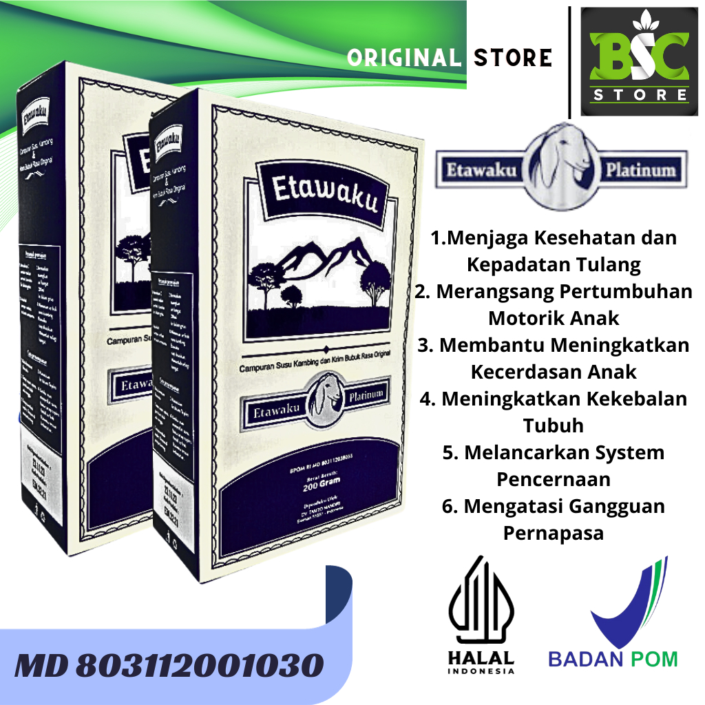 

100% Susu Kambing Etawaku Premium - Susu Kambing Untuk Nyeri Sendi Dan Pernafasan