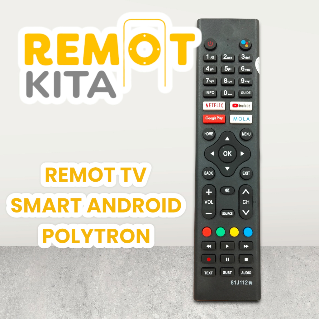 REMOT TV POLYTRON SMART ANDROID