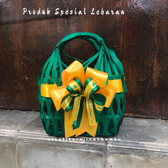 

TAS SNACK WARNA PITA GOODIE BAG HAMPERS LEBARAN INCLUDE PITA Tas snack warna hias pita Kue kering tas goodie bag tas kado