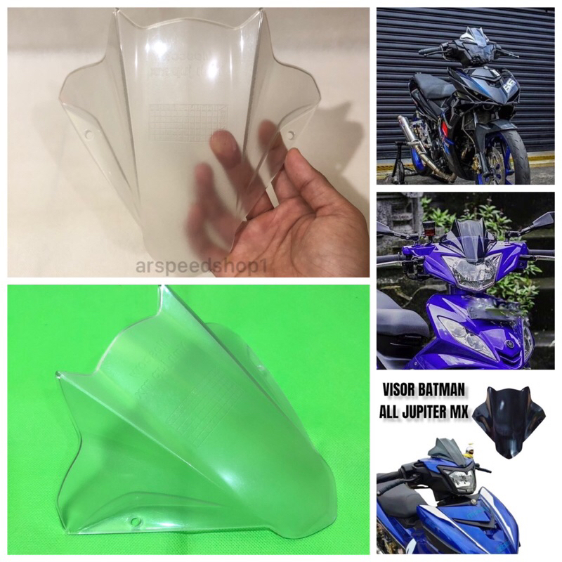 Visor Windshield/Visor Mx New-Mx 150-Mx King 150 Clear