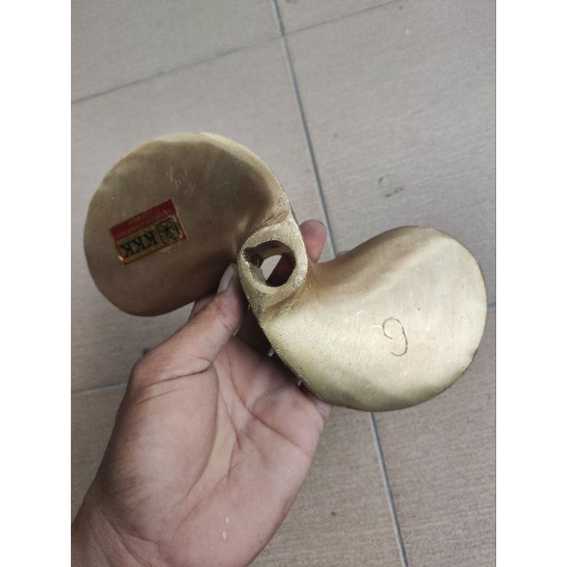 BALING KUNINGAN D2X9 as¾ (As19mm) UNTUK PERAHU NELAYAN AS KETINTING 8PK 9PK 10PK