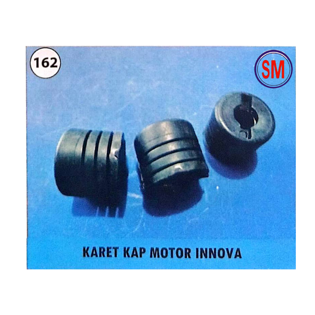 100pcs Karet Stopper Kap Mesin Innova Karet Bantalan Kap Mesin Innova Karet Peredam Kap Mesin Innova