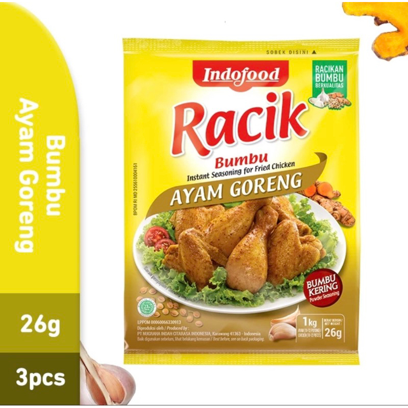

Bumbu Racik Ayam Goreng Renceng isi 10pc