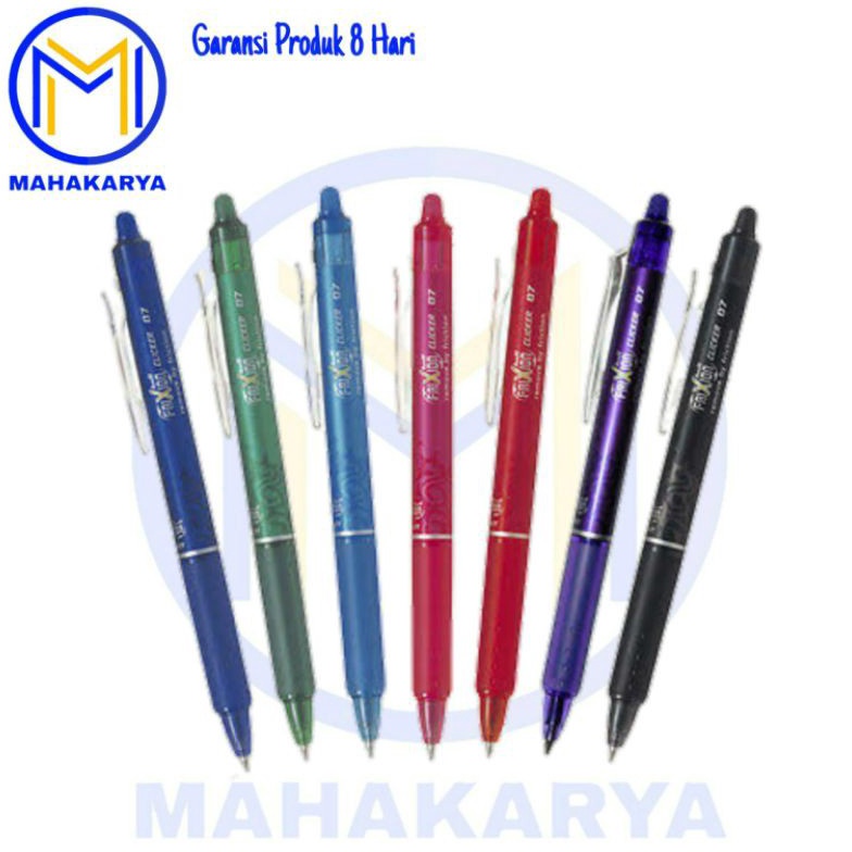 

ART L87Z Pulpen Frixion Clicker PILOT 5 7 1Pcs Pulpen Bisa Dihapus Erasable Pen