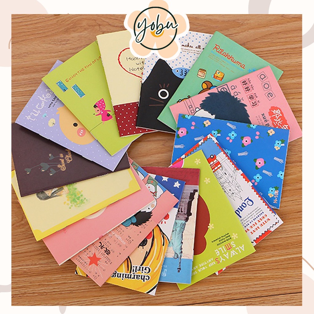 Notebook Mini Buku Tulis Mini motif Lucu YB-0192