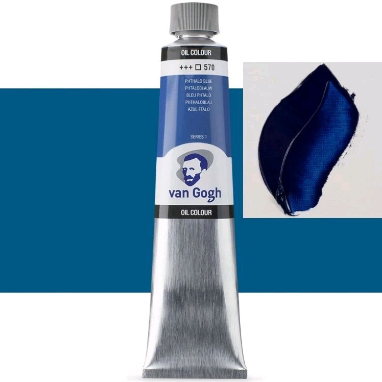 

Cat Minyak Van Gogh Oil Colour 200 ml Phthalo Blue