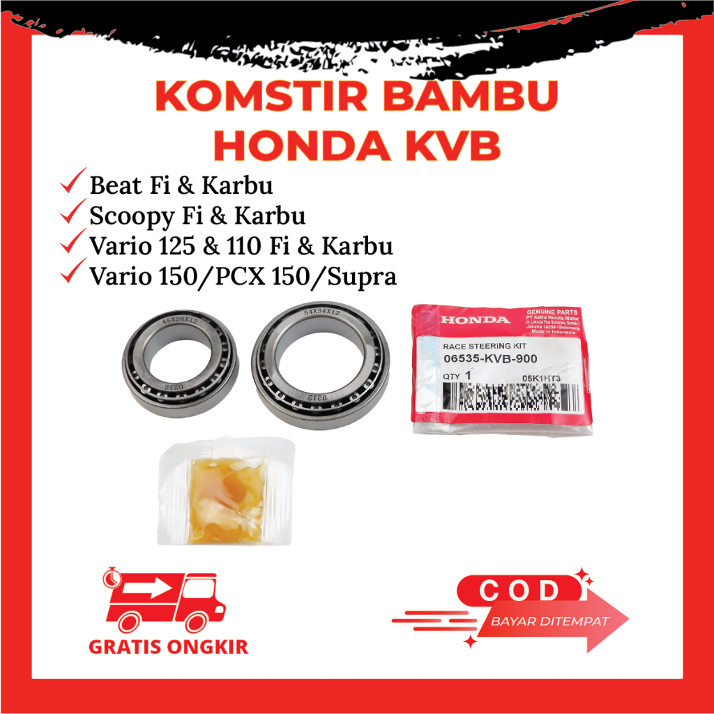 Komstir Bambu Resing Honda Beat - komstir beat fi - komstir grand - komstir vario Kode KVB