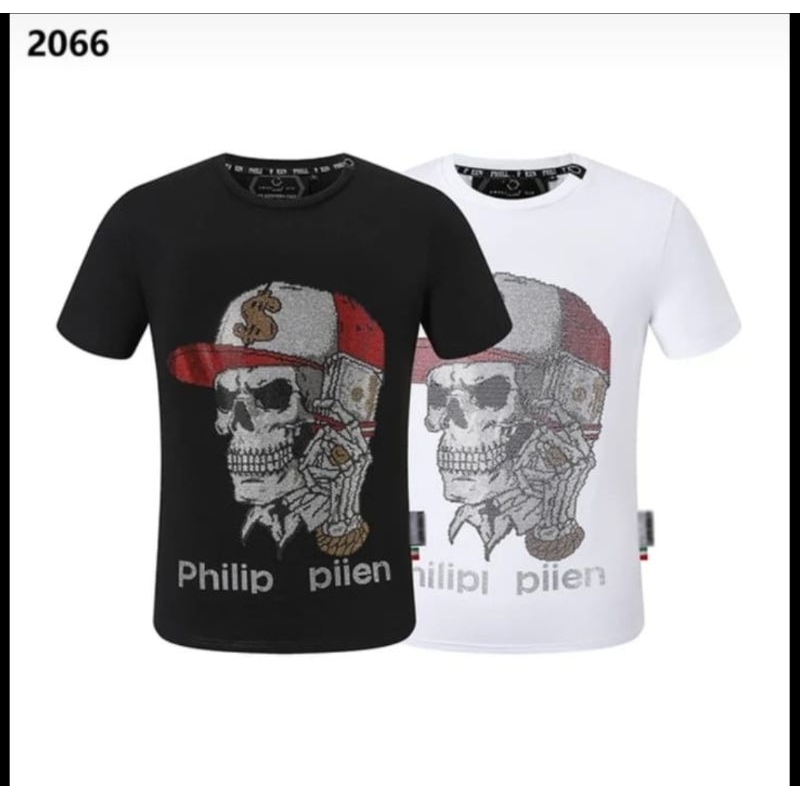 KAOS PHILIPP PLEIN PP 100 %MIRROR FULLTAG IMPORT ADA BENDERA
