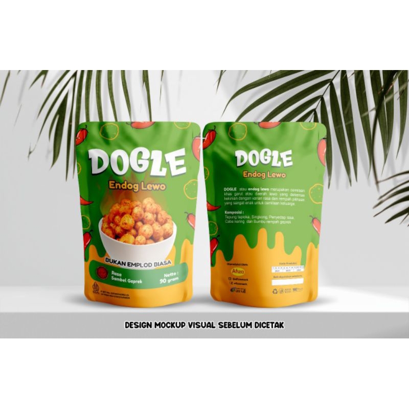 

Endog lewo pedas gurih kriuk DOGLE AFIZA SNACK