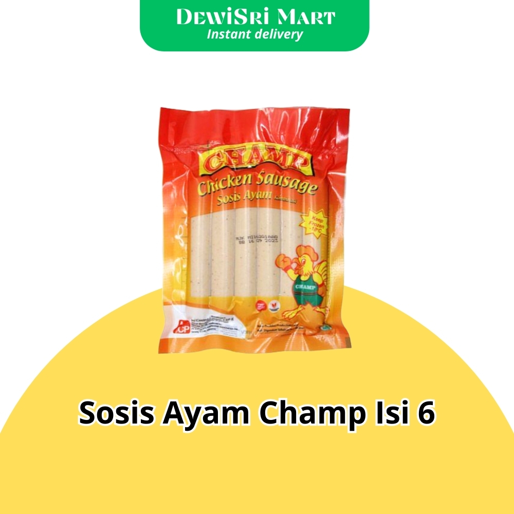 

Sosis Ayam Champ Isi 6 - Dewi Sri Mart