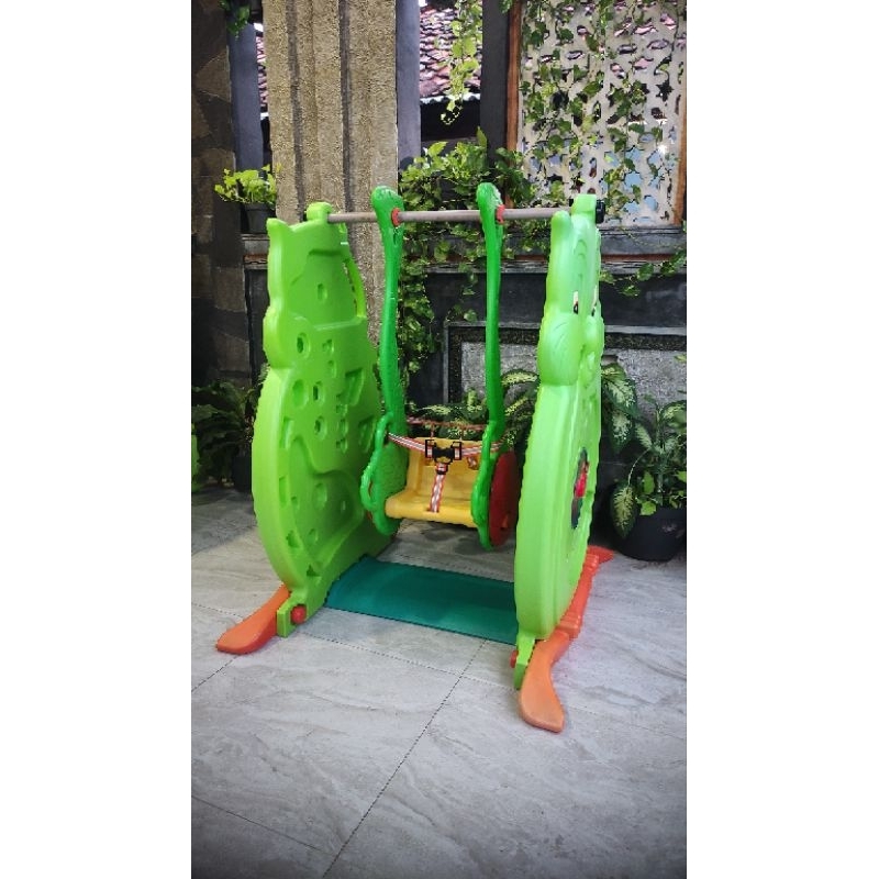 ORI CHING-CHING OWL SWING AYUNAN PLAYGROUND MAINAN ANAK PRELOVED LITTLE TIKES ELC STEP2 PRELOVED BEK