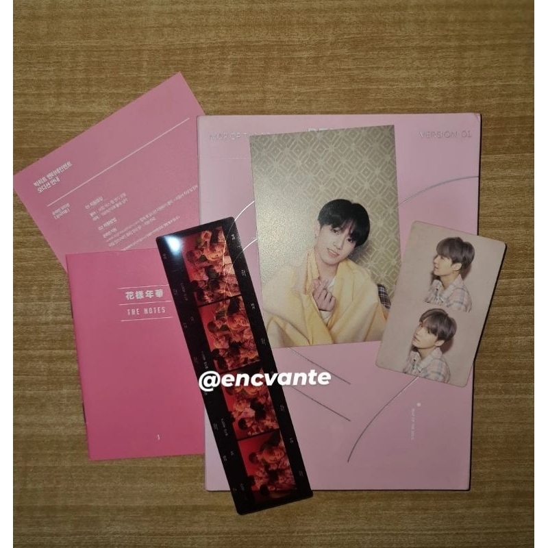 WTS BTS BANGTAN PERSONA VERSI 1 ALBUM FULLSET (YOONGI / SUGA PC + JUNGKOOK POSTCARD)