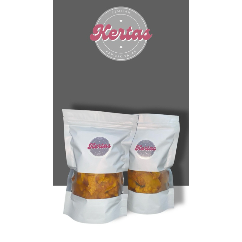 

Kertas 150 gr (Keripik Talas) Balado