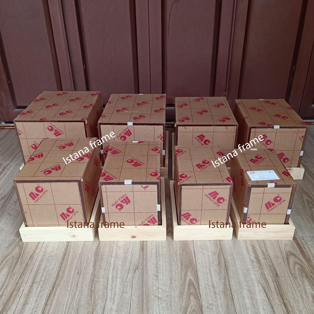 PAKET SESERAHAN NIKAH // KOTAK BAKI SESERAHAN RUSTIC TUTUP AKRILIK KOTAK DAN OVAL