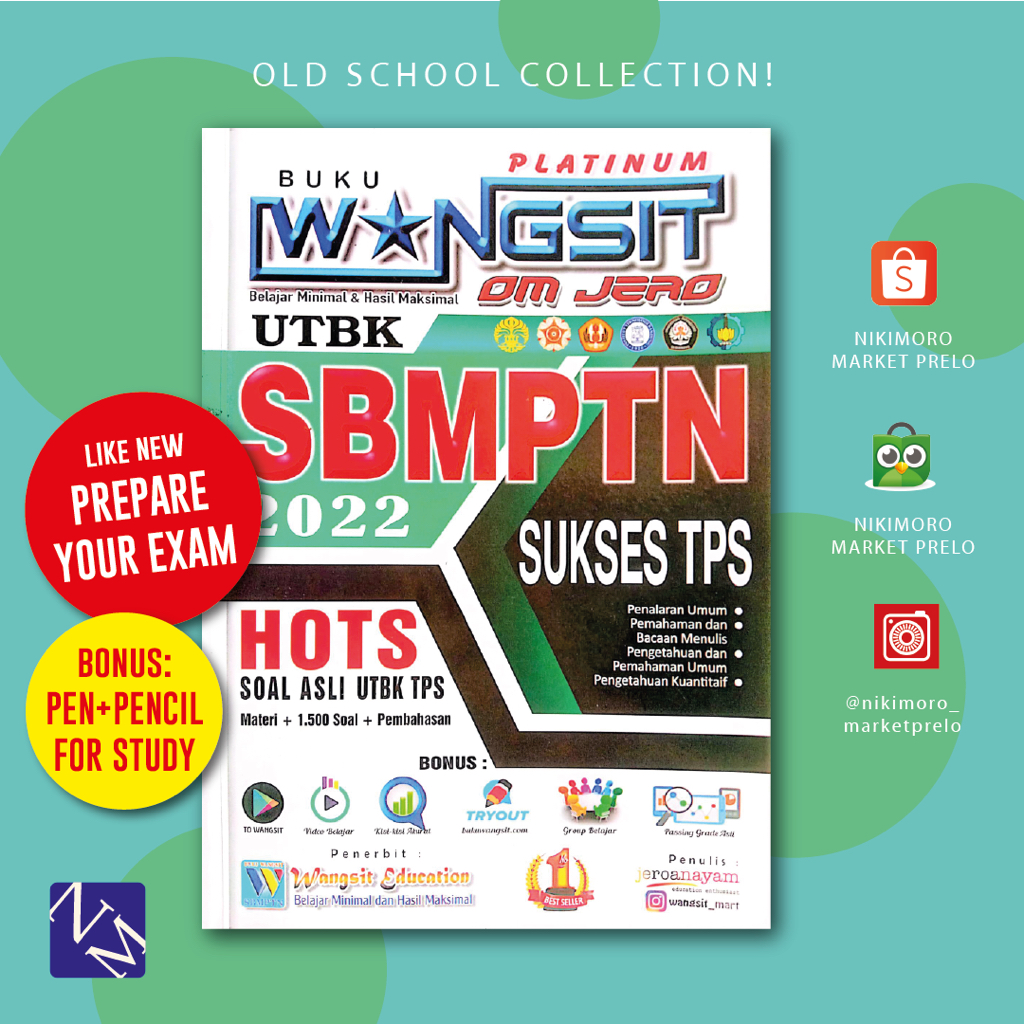 Buku Wangsit Platinum Om Jero UTBK SBMPTN 2022