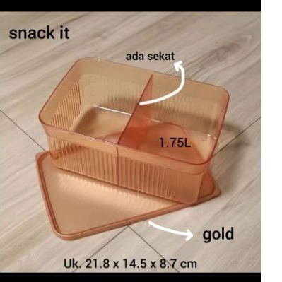 Snack it Tupperware