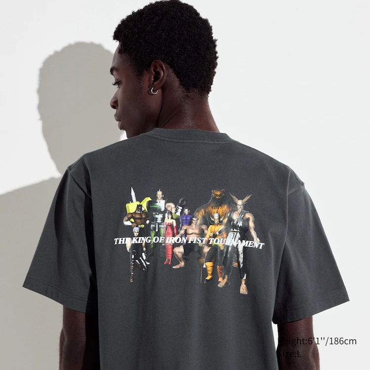 UT Tekken Lengan Pendek 3 Uniqlo Original