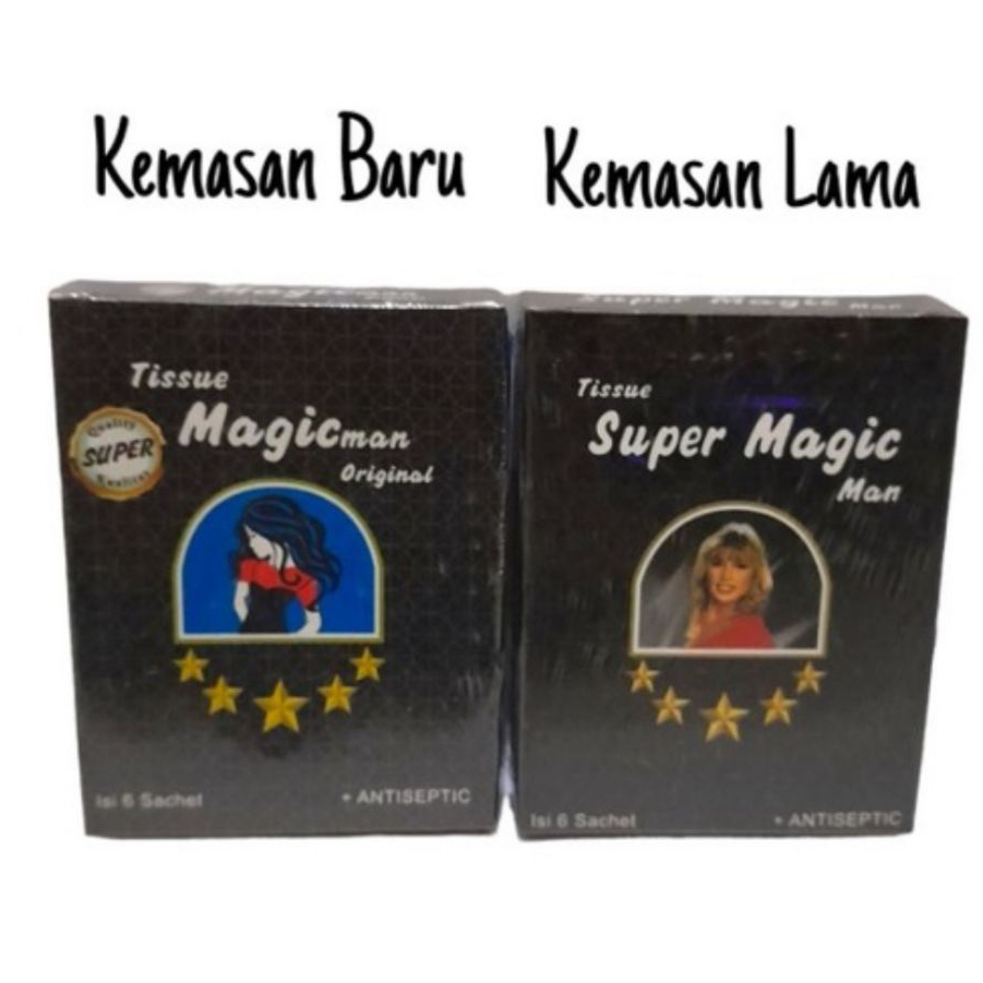[Whispers] Tissue Super Magic Man Tisu Megic Magic Power Cassanova Tisu Megic PREMIUM GOLD MagicMan