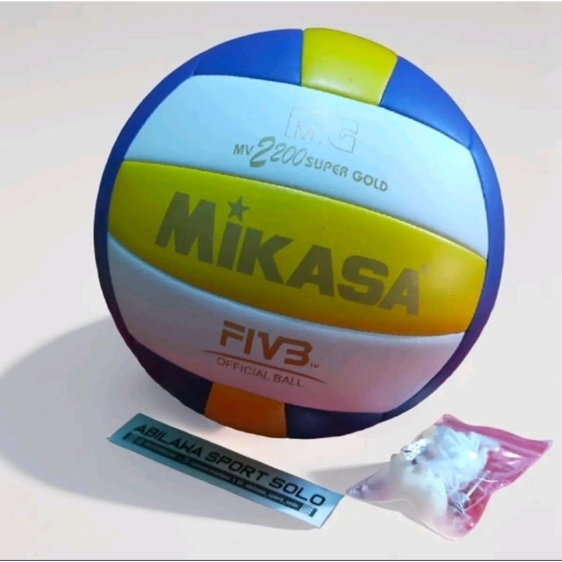 BOLA VOLI TERLARIS MODE JAHIT MESIN RAPI MURAH GRATIS DOP & JARING BOLA VOLI