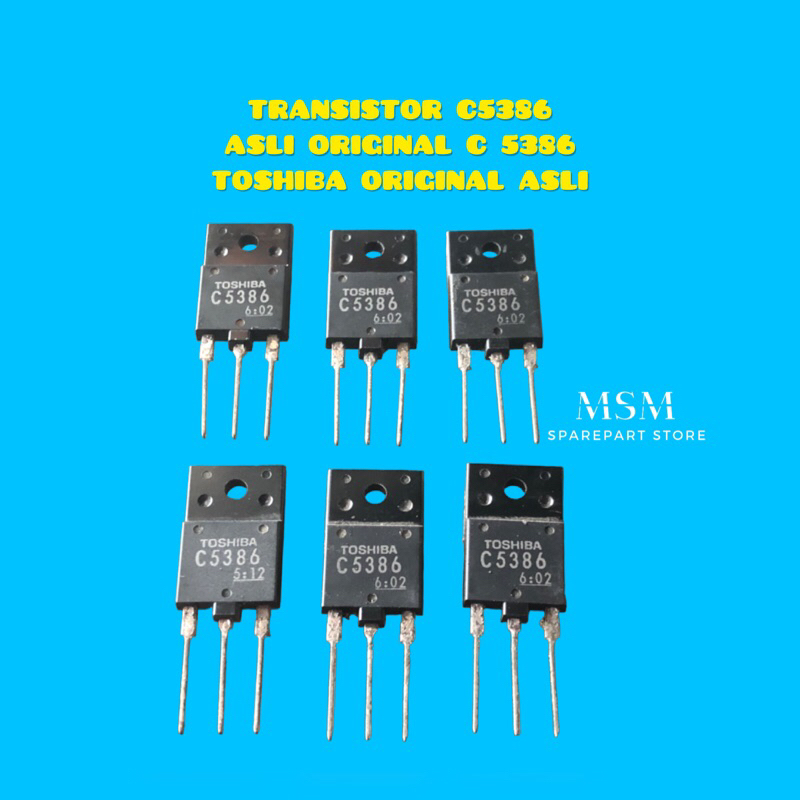 TRANSISTOR C5386 ASLI ORIGINAL C 5386 TOSHIBA ORIGINAL ASLI