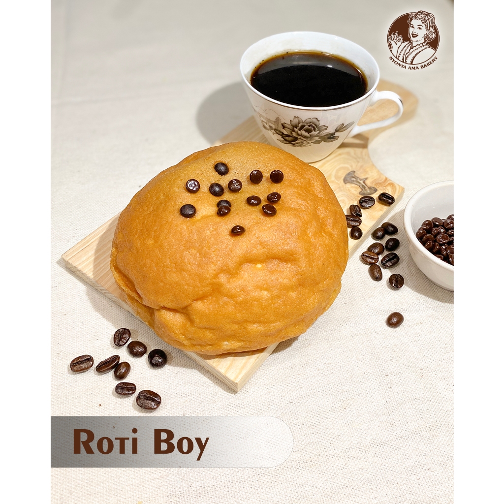 

Roti Boy Toping Coco | Roti Kopi | Diameter 13cm | Nyonya Ama Bakery (Pre Order)