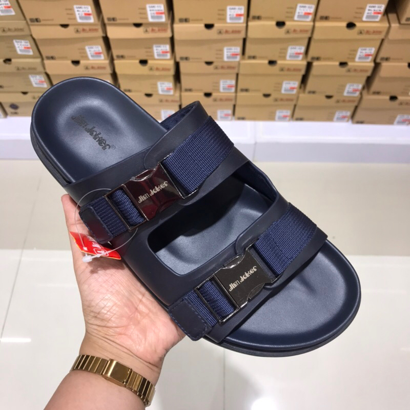 Sandal Selop Pria Two Strap Jim Joker | sandal kulit pria