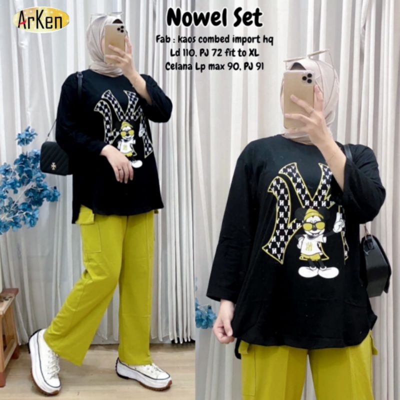 BAJU ,NOWEL SET BY ARKEN