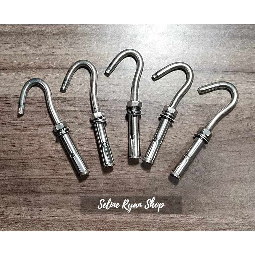 Gantungan Pot, Sangkar Burung / Cantolan Hook Baut Dinabol Dynabolt M8