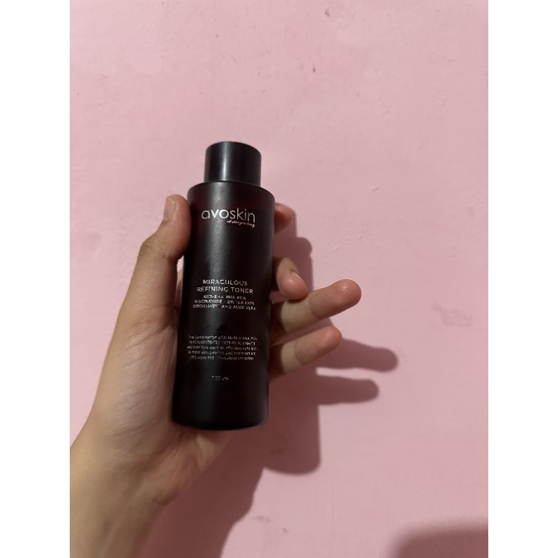 Preloved avoskin miraculous Refining Toner