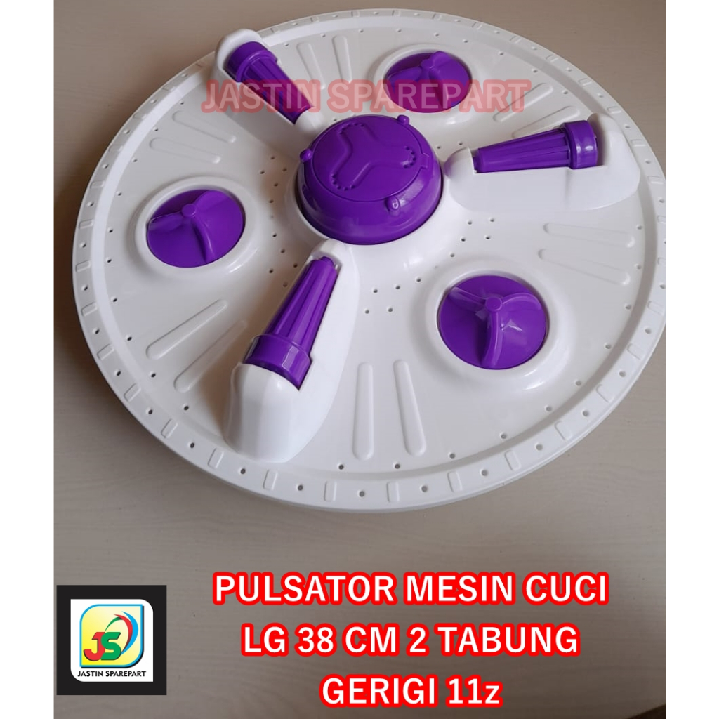 PULSATOR MESIN CUCI LG 10 14 KG 2 TABUNG 38 CM GERIGI 11-