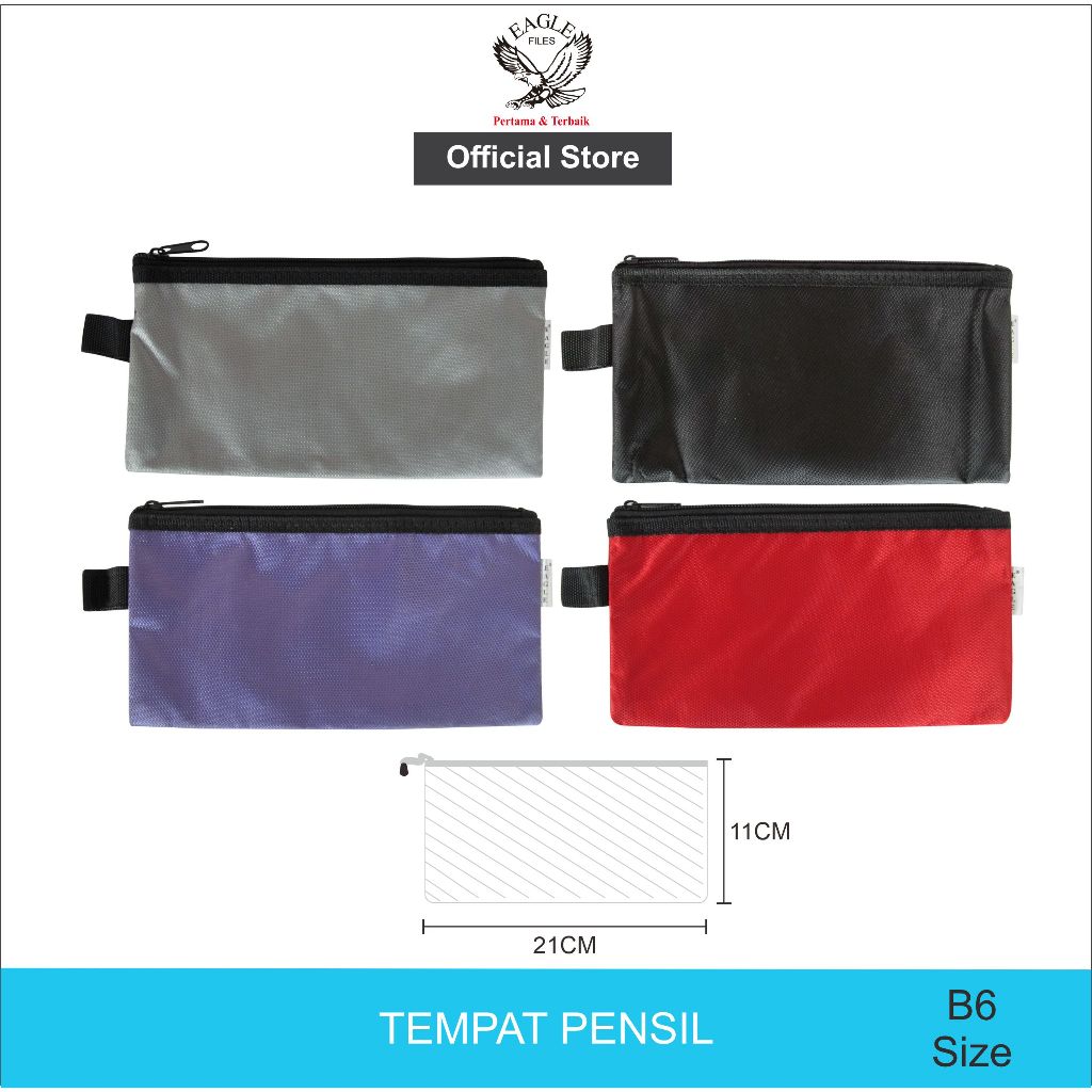 

EAGLE FILES Document Bag Tas Dokumen Tempat Pensil B6 E 238