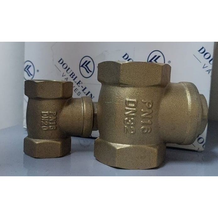 Swing Check Valve Kuningan / Klep Tabok 1 1/4 (Inch) Pn16