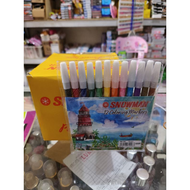 

SPIDOL SNOWMAN 12WARNA