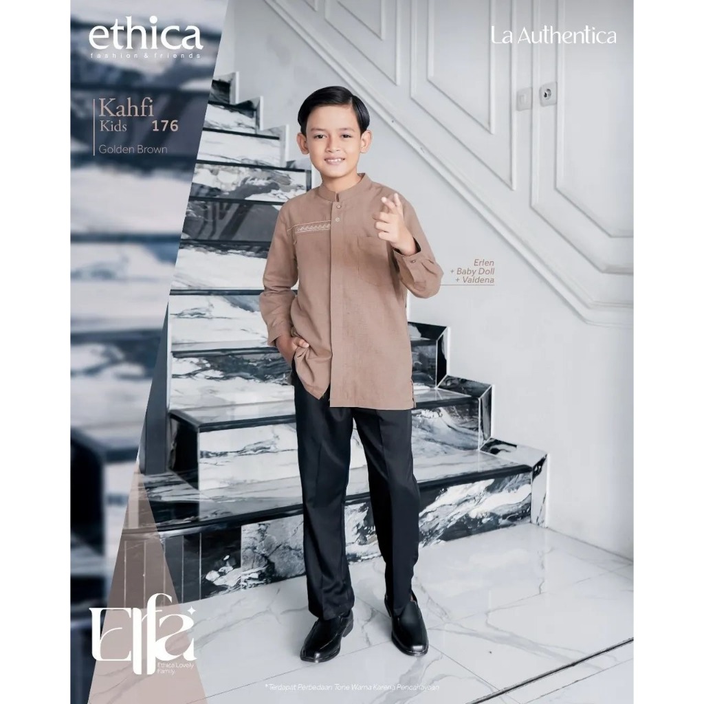 PROMO ETHICA KAHFI KIDS 176 GOLDEN BROWN