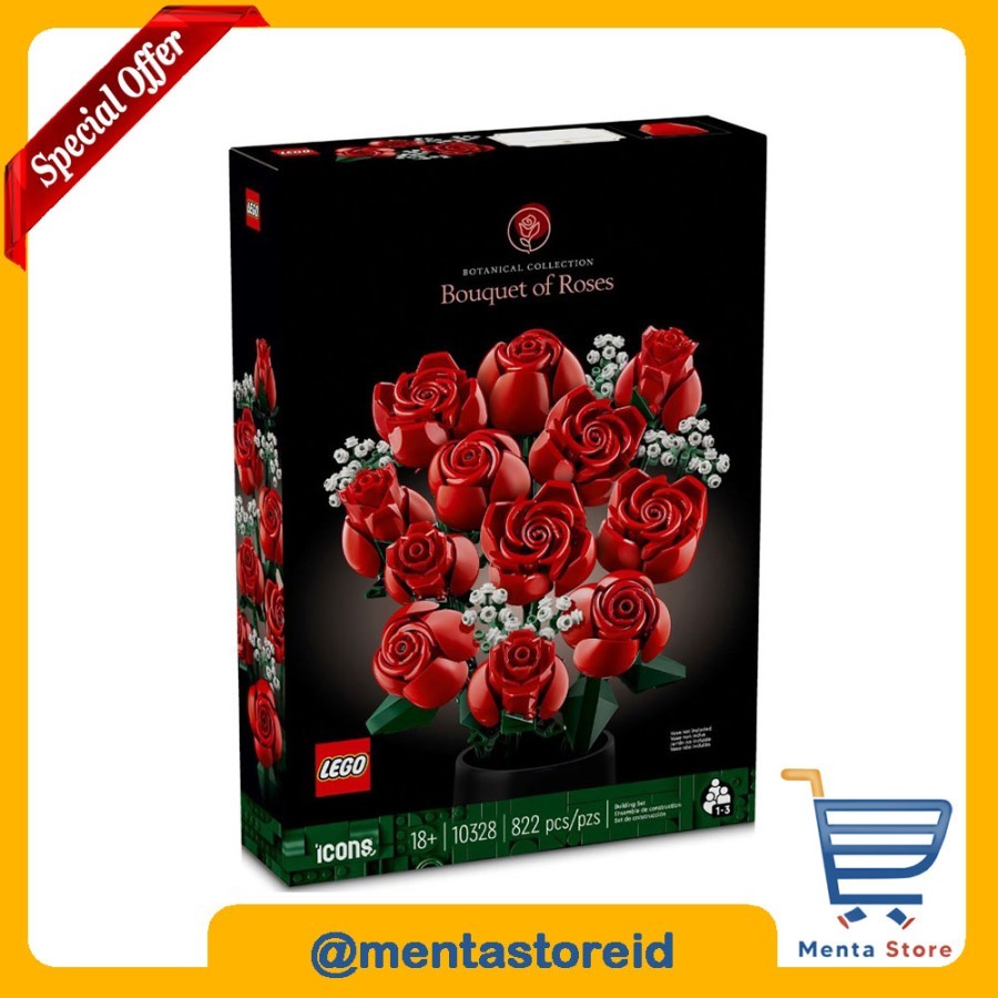 LEGO Icons 10328 Bouquet of Roses