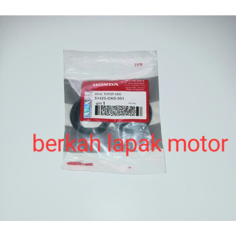 Seal Shock Depan penutup debu..Beat FI.New Beat esp.scoopy.k 44