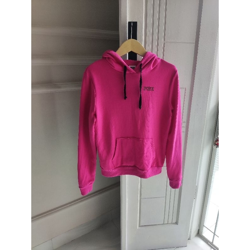 PINK Victoria's Secret hoodie sweater pink fanta